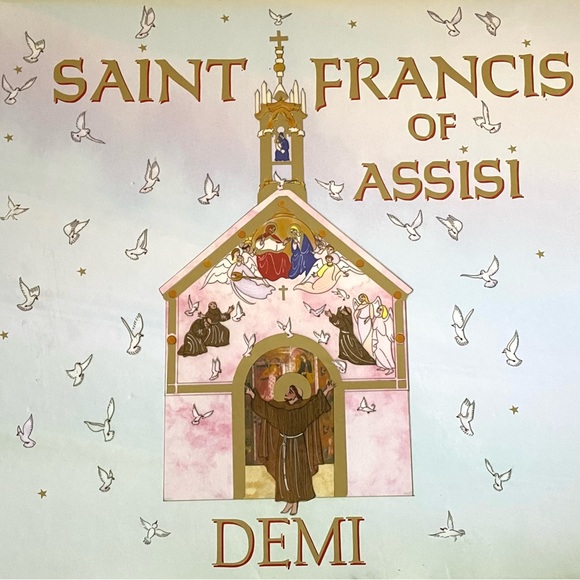 Saint Francis of Assisi Children’s Book By Demi Hardcover GUC - Picture 7 of 8